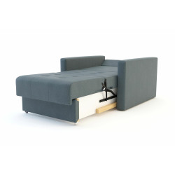 Rozšířené rozkládací křeslo na každodenní spaní, pružiny Bonell, 102 cm